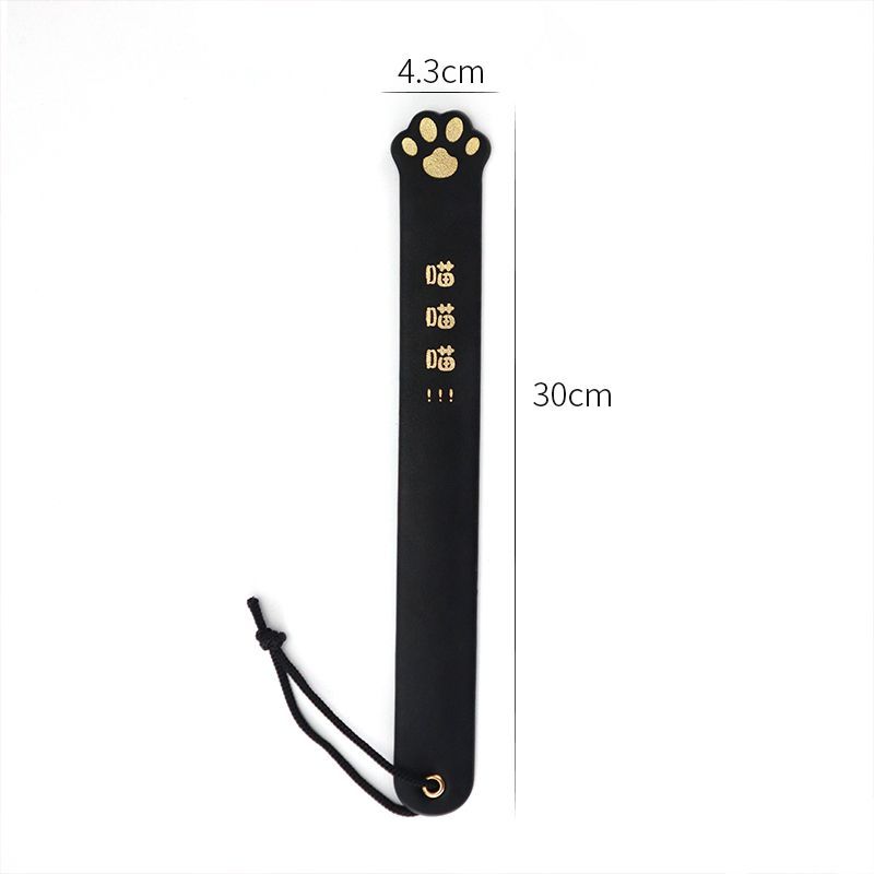 BDSM Leather Spanking Sponge Gold Foil Sex Toys Couple Punishment Training Alphabet Spanker SP Tool_voghion.com