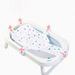 Baderom Nyfødt Bath Nett Opphengsmatte Sklisikker babybadematte Lengde Justerbar badekarbrakett Baby Bath Recliner Sete_voghion.com