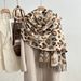 Sciarpa leopardata nuova di zecca, autunno e inverno, versatile, di alta qualità, calda, con nappa, per coppie, sciarpa spessa al collo all'ingrosso_voghion.com