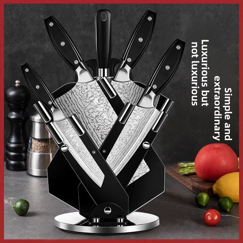 Yangjiang Complete And Two-in-One Household Kitchen Chopping Knife Cutting Board Baby Food Kitchenware Set_voghion.com