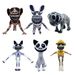Zoo Plush Zoonomaly Misfit Toy Figure Short Fur Stuffed Animal Cartoon Style Pp Filling Cotton_voghion.com