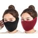 Cycling Windproof Full Face Men Electric Bike Protection Warm Winter Ski Mask Ear Cover For Women_voghion.com