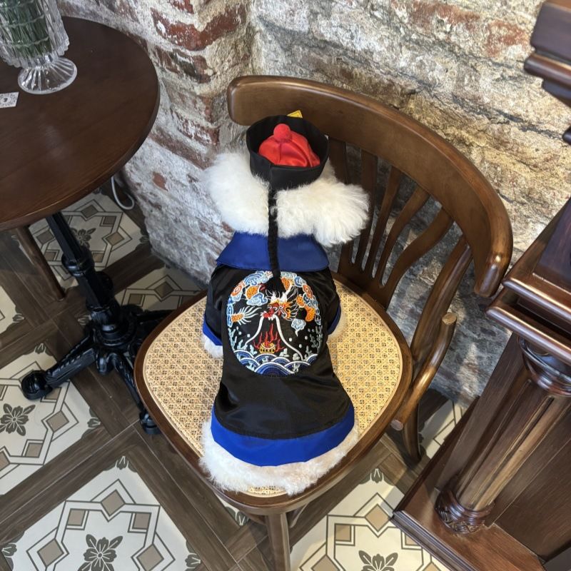 Halloween Costume Teddy Bichon Cat Transformed Into Dog Clothes Pet Zombie Cosplay Set_voghion.com