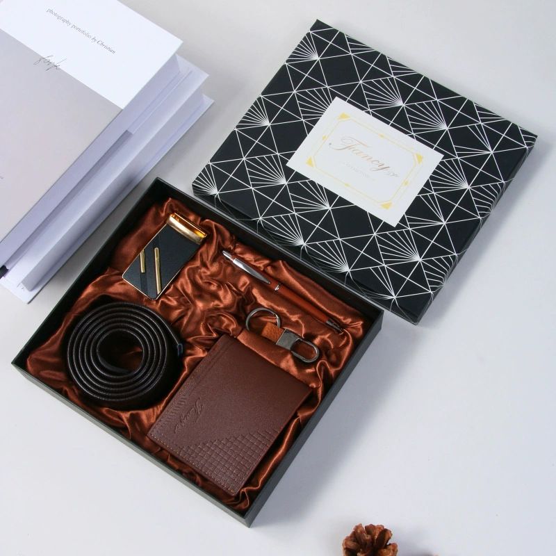 Praktische Business Anzug Gürtel Brieftasche Vatertag Geschenk Valentinstag Geschenk Eröffnung Event Geschenk_voghion.com