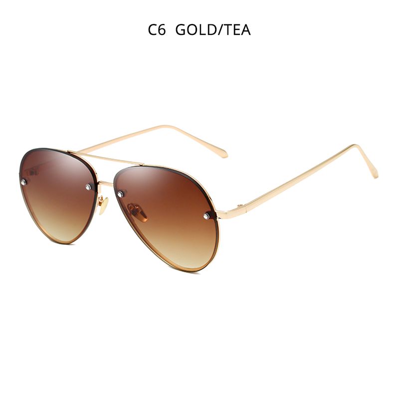 Classic Big Pilot Women Men Sunglasses Brand Design Vacation Sun Glasses For Female Vintage Summer Pink Driving Shades_voghion.com