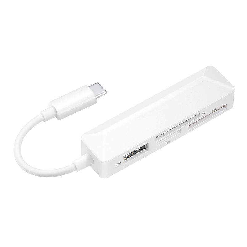 Multifunkční čtečka karet 4 v 1 MS + SD + TF + USB 2.0 pro zařízení typu C_voghion.com
