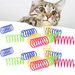 4-200 pezzi. Giocattolo a molla a spirale colorato per gatti, interattivo, durevole, per gatti con problemi di pressione alta, di PawParty Store_voghion.com