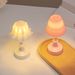 Ins Small Night Light Table Bedroom Bedside Dormitory Creative Desktop Ornament Birthday Gift Female Sleep Lamp_voghion.com