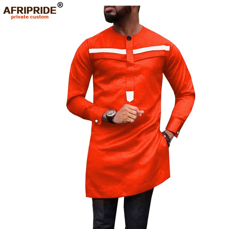 Erkek giyim Afrikalı erkekler ince iki parçalı set_voghion.com