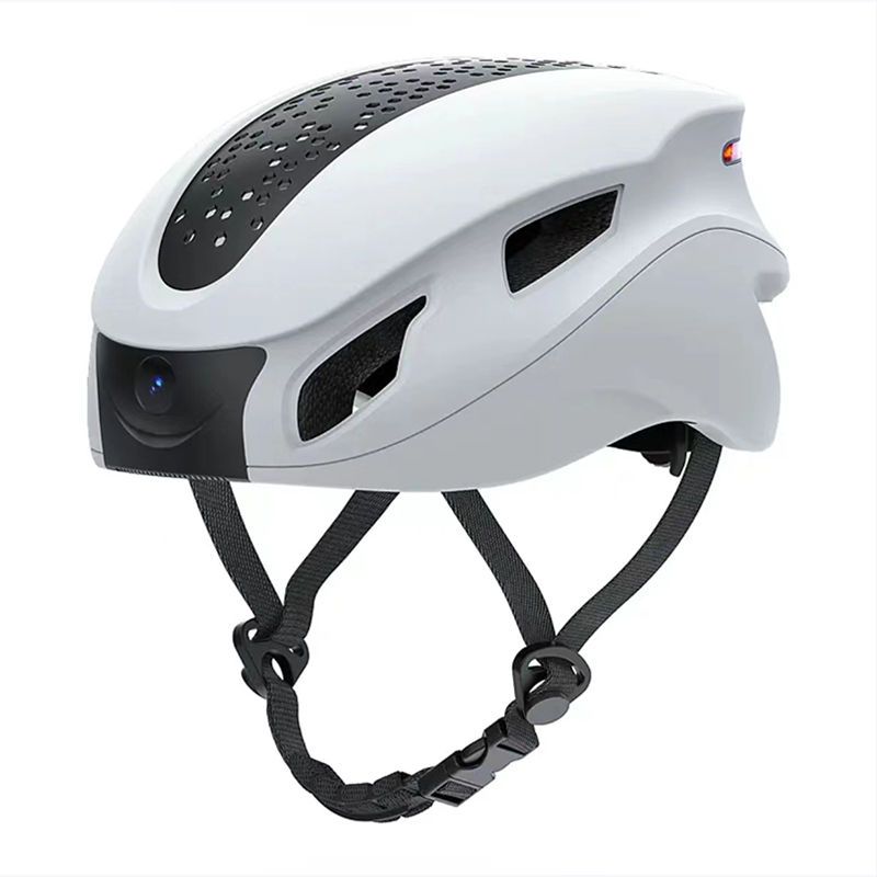 Smart Cycling Bicycle Mountain Bike With Camera Bluetooth Integrated Safety Helmet For Men And Women Fashion New Model_voghion.com
