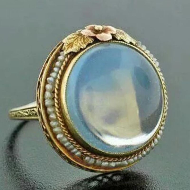 Neue Ankunft frauen Übertrieben Einfache Persönlichkeit Weiblichen Ring_voghion.com
