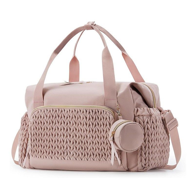 Lasten ja vauvojen laukut Spot New Diaper Bag Käsilaukku Suuri kapasiteetti Matkahoitolaukku Toimitus Sairaalalaukku_voghion.com