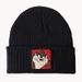 Unisex Accessories Hip Hop Knit Beanie Animal Embroidery Pattern Knit Hat Neutral Warm Beanie_voghion.com