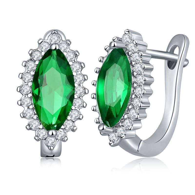 MOXI Angel Tears Earrings – AAA Zircon Multicolor Elegant Dangle Earrings For Women_voghion.com