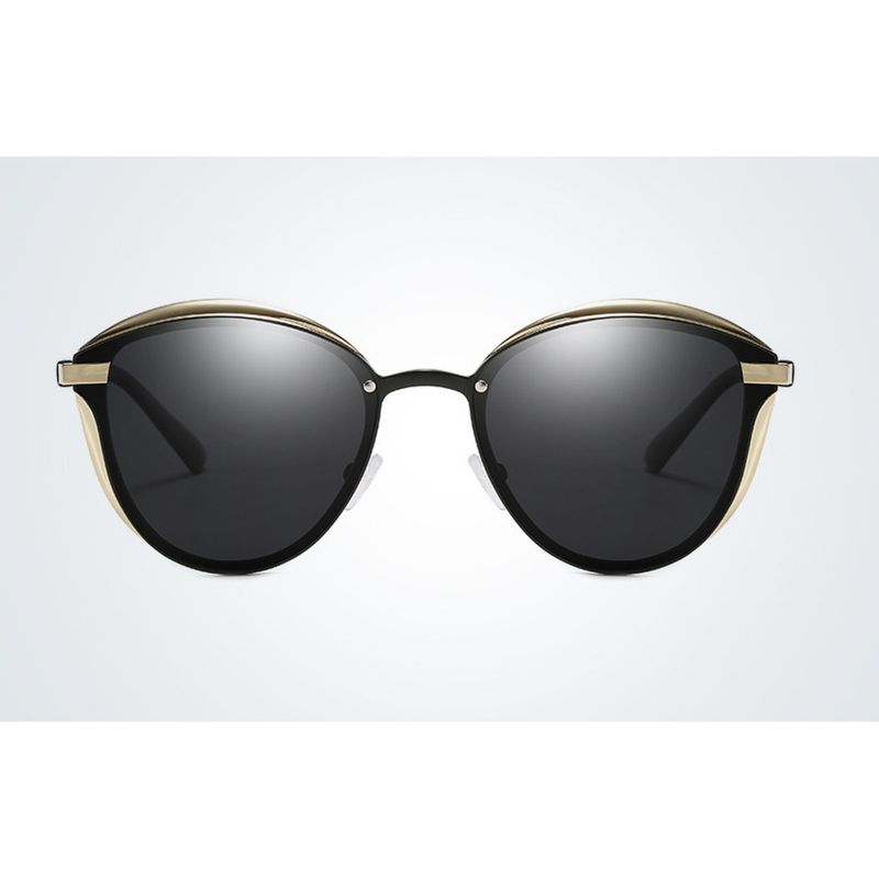 Unschlagbare Qualität männliche Fahrer fahren Metall polarisierte modische bunte Sonnenbrille_voghion.com