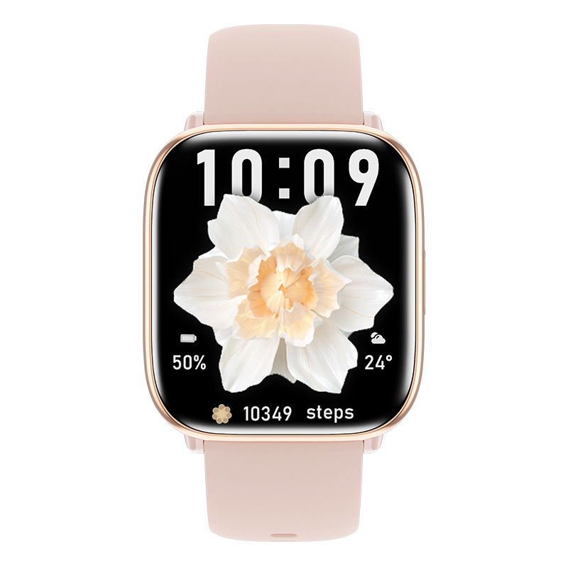 HD12 Smartwatch Bluetooth Call Voice Assistant Music Control Smart Bracelet Sports Watch Cross-border New Model_voghion.com