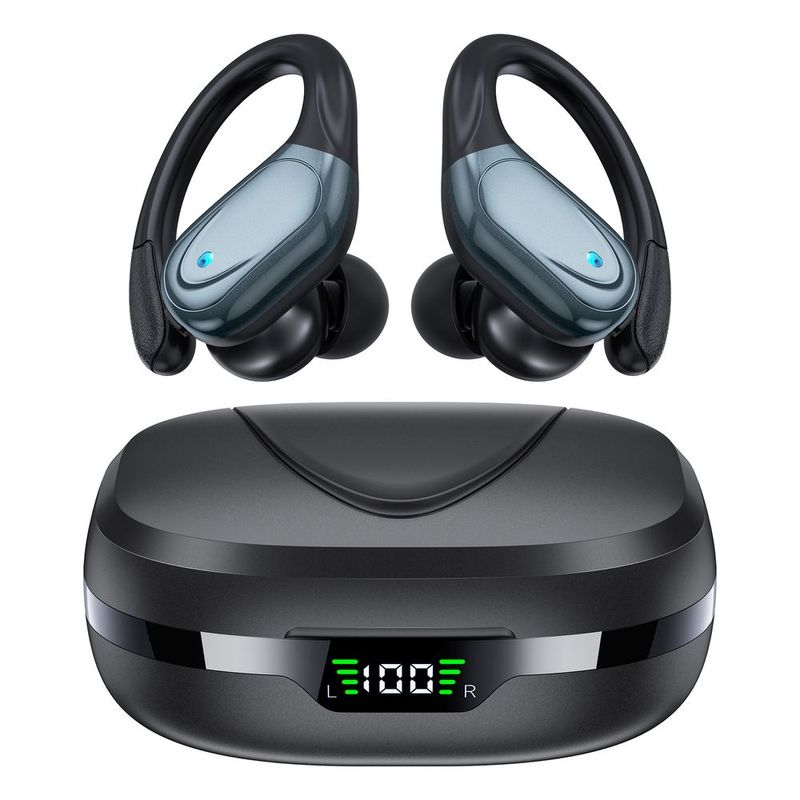 Noise Cancelling IPX7 Waterproof Wireless Earphones With Charging Case Charging Display For Android IOS Smartphones_voghion.com