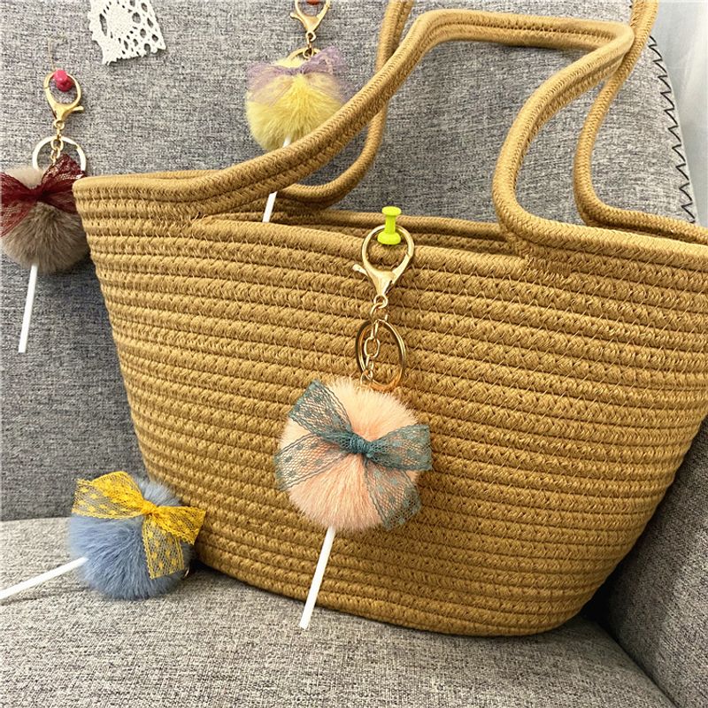 Bag Charm Fruit Keychain Cute Candy Mobile Phone Accessories Car Keychain Plush Bag Pendant Creative Gift_voghion.com