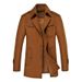 Casaco de lã homem tamanho fino trench coat homem grosso casaco de lã homem casaco de lã_voghion.com