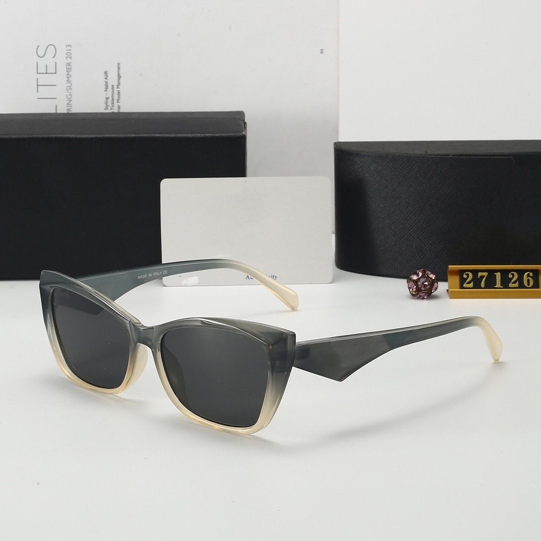 Designer Sonnebrëller Damen Klassesch Luxus Gold Bréif Tempelen Moud Sonnebrëller Outdoor Strand Fräizäit Rees Fueren Héich Qualitéit Sonnebrëller_voghion.com