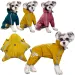 Waterproof Pet Clothing, Puppy Raincoat Small And Medium Dogs, Cats, Hoodies, Reflective Shih Tzu Jumpsuits, Raincoats By PawParty Store_voghion.com