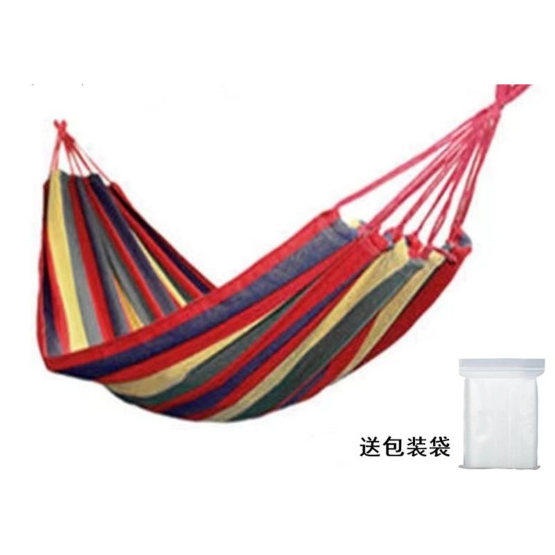 Special For Regular Customers New 24-Hour Shipping Anti-Rollover Canvas Swing Outdoor Double Hammock Chair_voghion.com