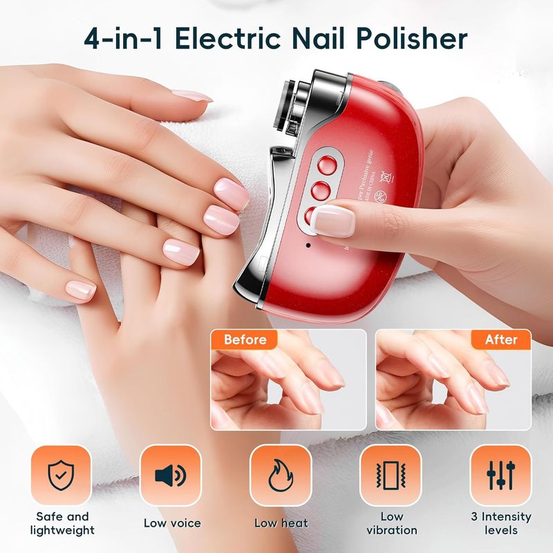 ACZT Quality Goods 3-in-1 Baby Nail Care - Trimmer/Polisher With Storage_voghion.com