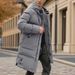 Lange Daunenjacke für Herren – 550 FP weiße Gänsefedern, winddicht und antibakteriell (S-3XL, 3 Farben)_voghion.com
