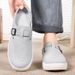 Men's Shoes New Summer Breathable Slippers Lightweight And Simple Casual Shoes Comfortable Half-support Soft-soled Versatile Single Shoes_voghion.com