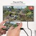 Câble USB-C vers HDMI 1080p 1,8 m (Royaume-Uni) Adaptateur AV TV pour téléphones portables, tablettes, HDTV_voghion.com