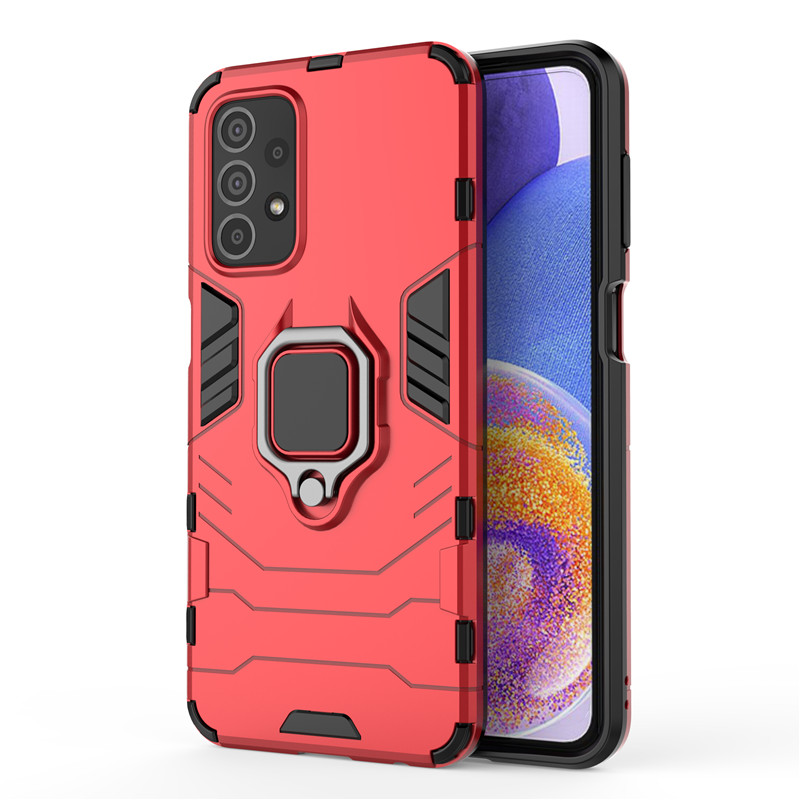 Für Samsung Galaxy A73 A53 A33 A23 A03 A13 Core Hybrid Hard PC + Soft TPU Armor Anti-Drop Case Rotierender Ringständerhalter_voghion.com
