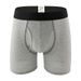 Intimo boxer da uomo in puro cotone con apertura laterale, traspirante e convesso a U_voghion.com