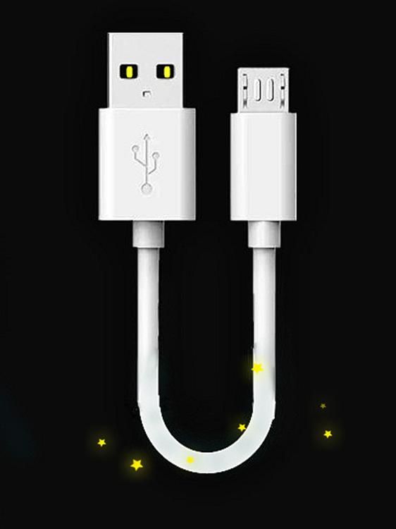 Unbeatable Quality 10cm Micro USB Android Type-c For Iphone Fast Mobile Phone Data + Charging Cable Short Line 0.1_voghion.com