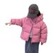 Piumino ultraleggero per bambini con cappuccio, caldo cappotto invernale per ragazzi e ragazze, rivestimento in nylon impermeabile, elegante design corto_voghion.com