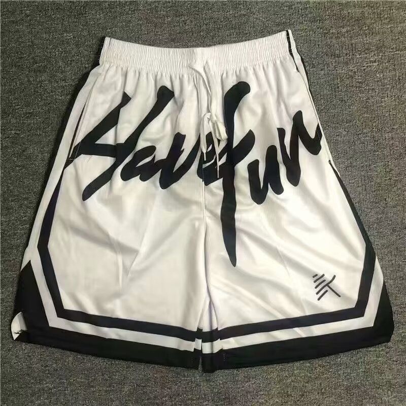Abbigliamento da uomo Nuovo Sport Basket Pantaloncini ad asciugatura rapida KT Thompson Stesso stile Pantaloncini da allenamento da basket americano_voghion.com