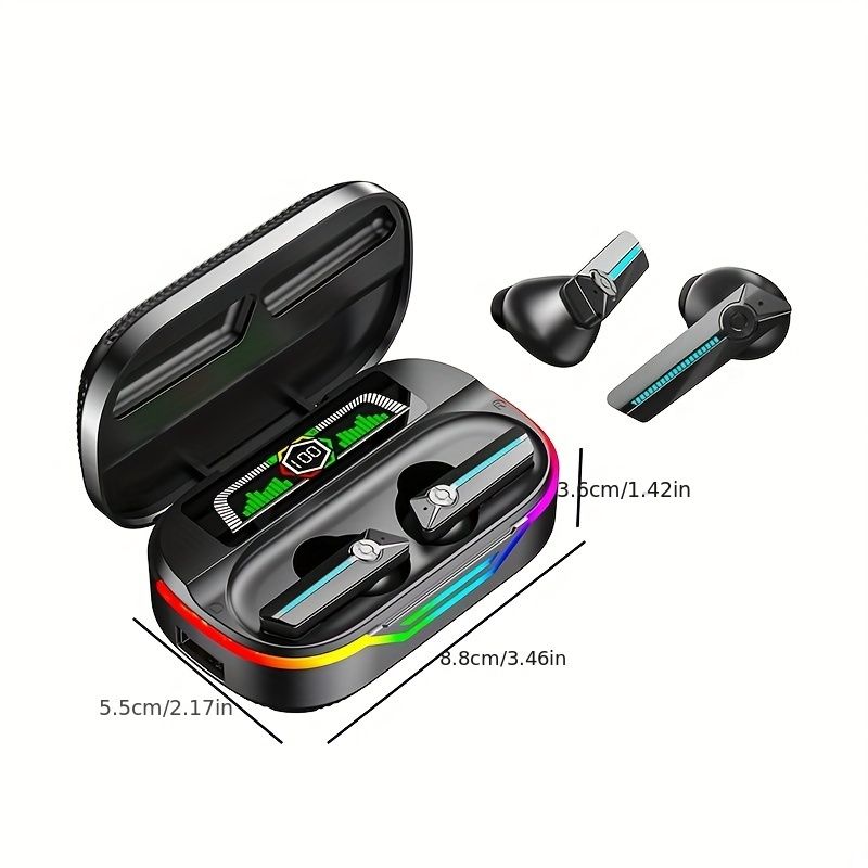 2024 Year New Wireless Earphones Headphones With LED Display Touch 1 n- EarTWS Wireless Earbuds Sports Music Game Headset For lOS/Android_voghion.com
