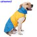 Hunderegenmantel, wasserdichter und schmutzabweisender Hundeanzug für den Sommer, vierbeiniger, hochgeschlossener, multifunktionaler Hundewindbreaker_voghion.com