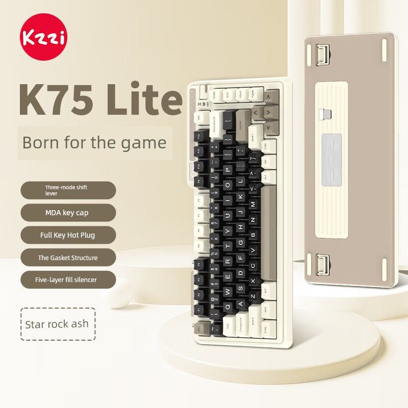 Kezhi Wireless Side Engraved Tablet Computer Nical Keyboard_voghion.com