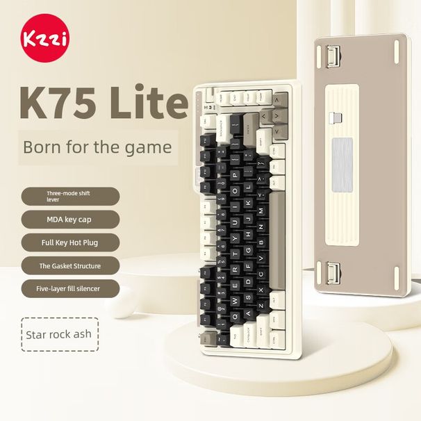 Kezhi Wireless Side Engraved Tablet Computer Nical Keyboard_voghion.com