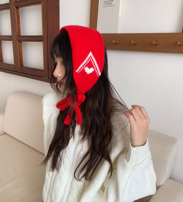 Paraorecchie in lana lavorata a maglia da donna, resistenti al freddo e caldi, novità autunno/inverno 2025_voghion.com