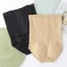 Nahtlose Shapewear mit hoher Taille – Po-Lifting-Höschen mit 3-reihigem Haken für die Postpartum- und Bauchkontrolle (S-3XL, Schwarz/Khaki)_voghion.com