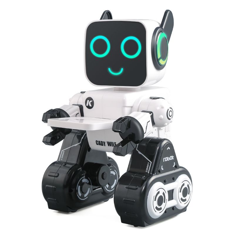 RC Robotlar Çocukların Akıllı Uzaktan Kumandalı Robotu R4 Şarkı Söyleyen ve Dans Eden Programlama Hikaye Anlatma Makinesi_voghion.com