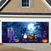 Halloween Garage Door Banner Background Cloth Atmosphere Decoration Party Day Of The Dead Flag_voghion.com