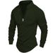 Unbeatable Quality Ins2024 Autumn Zipper Long Sleeve Men's Sports Polo Shirt_voghion.com