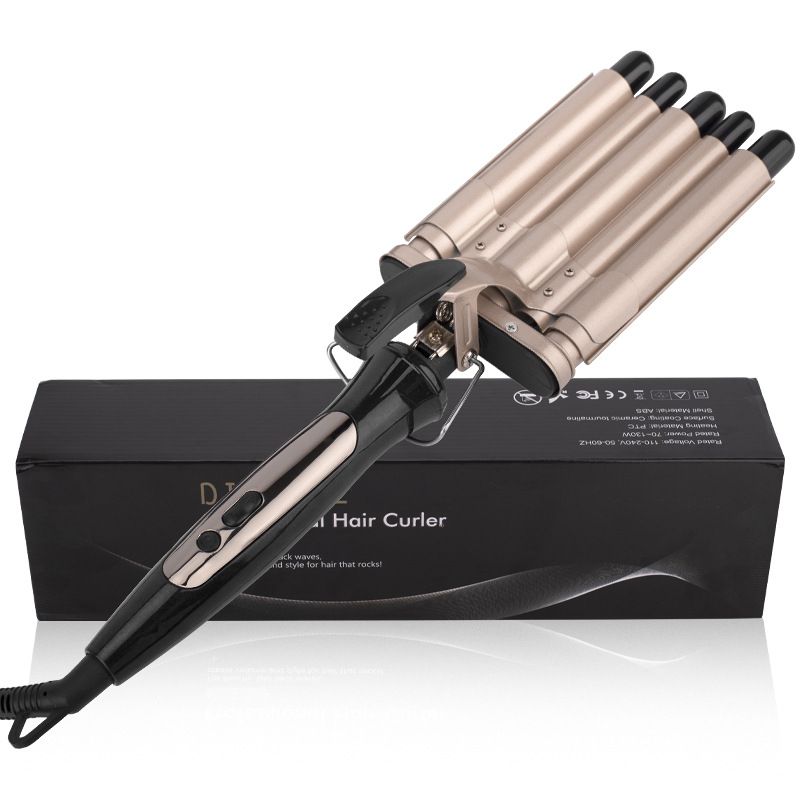 egg roll hair curler temperature adjustable fluffy instant noodle head big wave electric splint curling iron factory _voghion.com