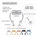 2er- oder 5er-Pack magnetischer Nasenring aus Edelstahl, Hufeisenform, Nasenclip, für nicht gepiercte Nasen, magnetischer Nasenring, Nasennagelpiercing, Nariz_voghion.com