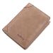 Wallet men's short baellerry vertical multi-card slot tri-fold small wallet thin buckle coin purse_voghion.com