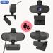 1080P Full HD Computer Webcam With Microphone Voice Call Conference Live Privacy Cover Stand Gaming Binding Live Web_voghion.com