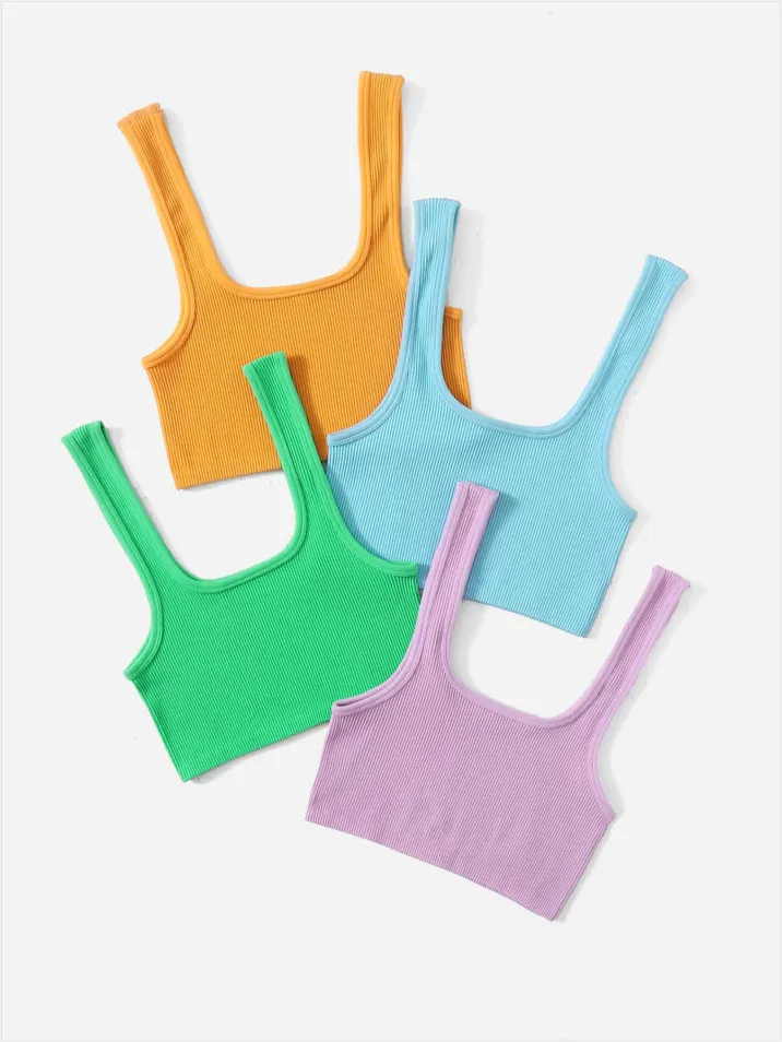 Vêtements de yoga de sport pour femmes gilet de fitness à séchage rapide course à pied respirant débardeurs de sport évacuant l'humidité_voghion.com
