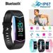 HD 0,96 Zoll Faarfbildschierm Bracelet Bluetooth Smart Armband Auer Sport Armband Fir Android iPhone 3D25_voghion.com